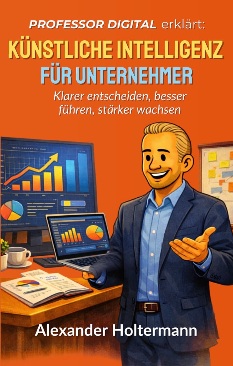 KI für Unternehmer — Buchcover